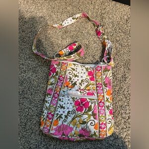 Floral Vera Bradley Crossbody Bag